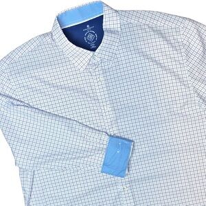 CON.STRUCT ☆ 4-Way Stretch Moisture Wicking Non-Iron Long Sleeve Button Up Shirt